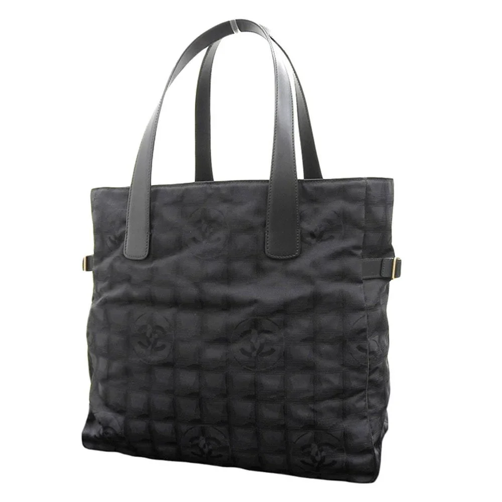 CHANEL Black Canvas Tote Bag - Picture 2 of 7